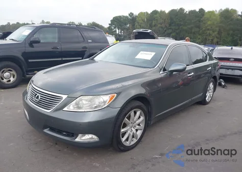 2007 Lexus Ls 460 from USA, damaged, VIN JTHBL46F375034710